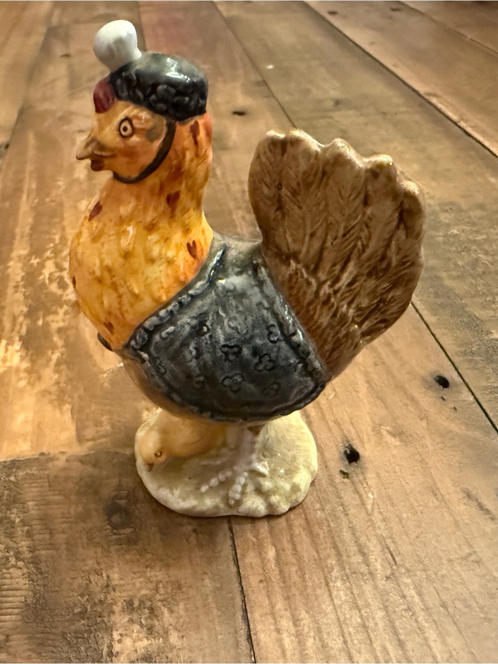 Vintage 1974 Beswick Beatrix Sally Henny Penny Ceramic Rooster